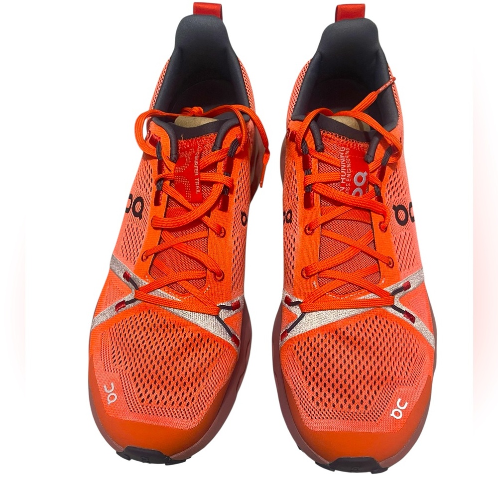 ๐๐ผOn Cloud Running/Cloud Surfer Trail. Orange Athletic Shoes. NWOT NO BOX. - Picture 7 of 16